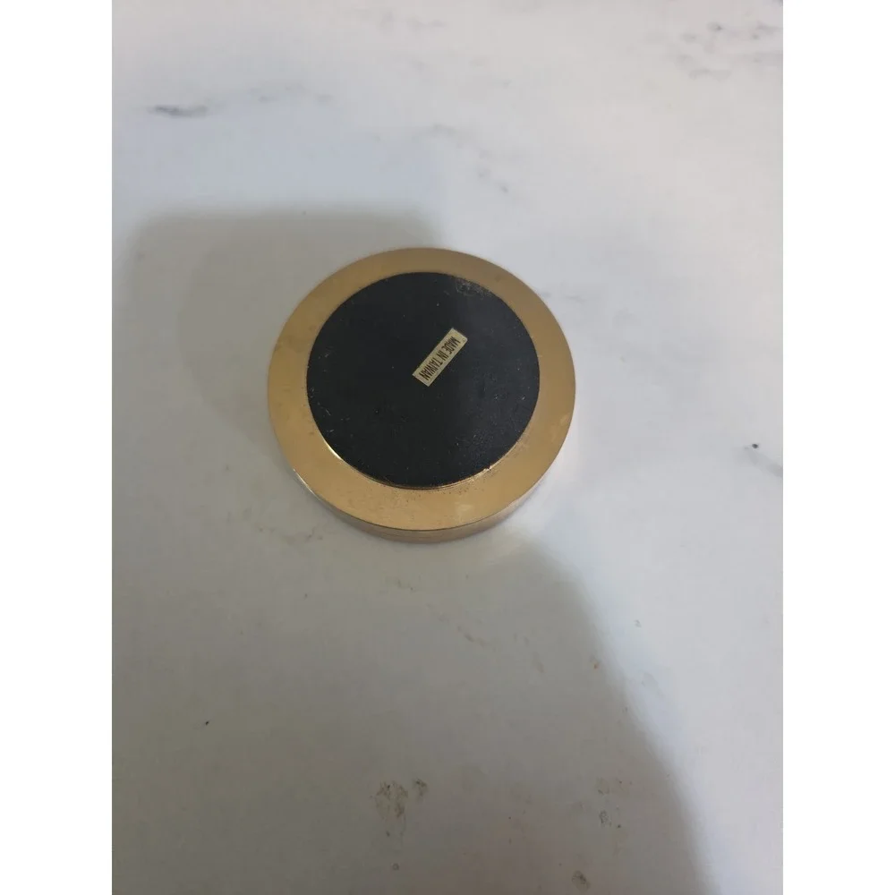 Vintage Brass World Time Calculator With Removable Magnifying Glass